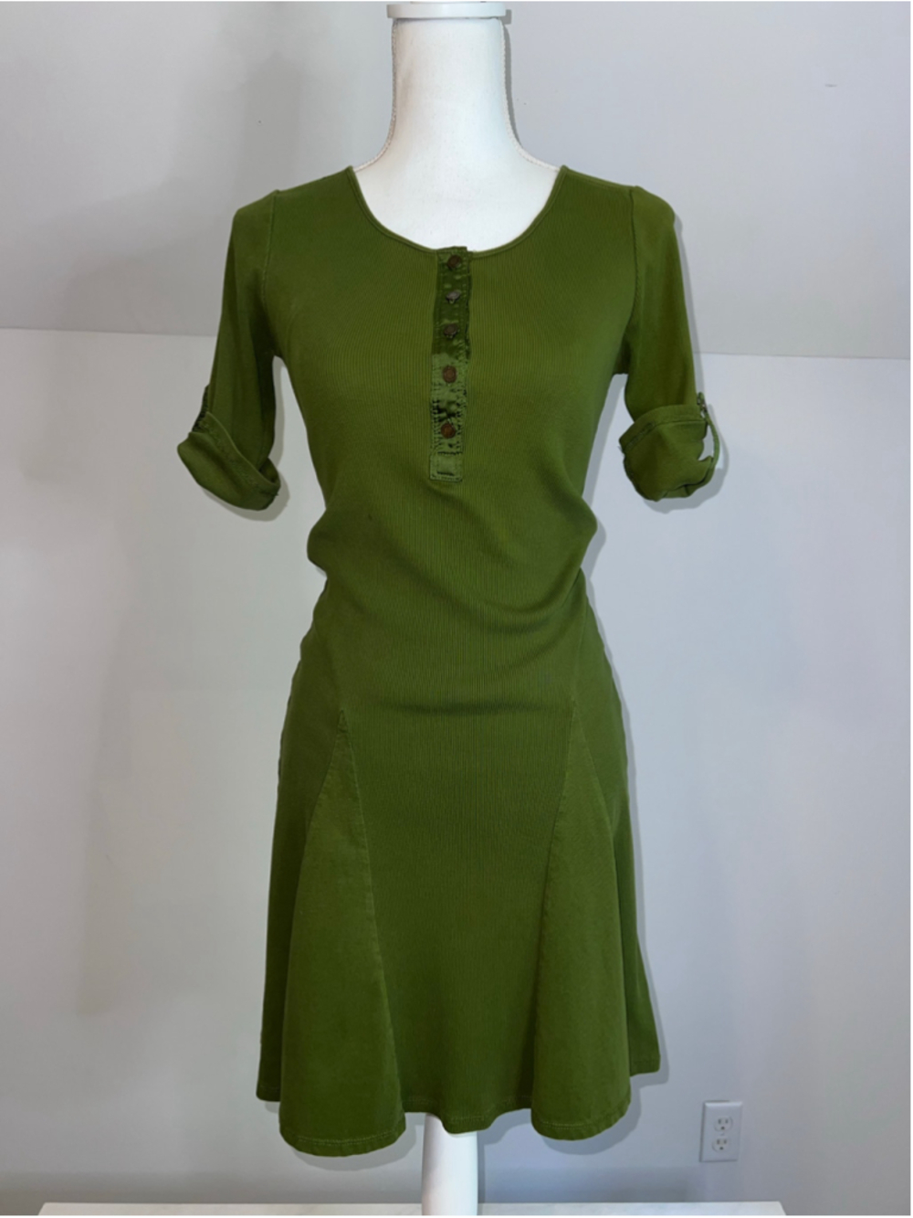 Women's Lauren Ralph Lauren Petite Midi Dress Size SP Green